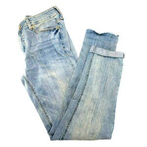 Seven7 Jeans Weekend Slim Fit Womens Size 4 Salvage Hem JJ3911